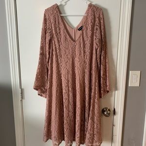 Torrid Long Sleeve Lace Dress